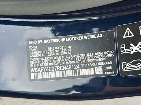 Used 2024 BMW M850i xDrive Convertible AWD/4WD image 34