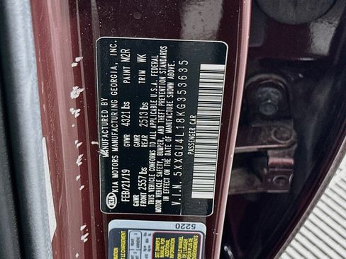 Used 2019 Kia Optima EX FWD image 12