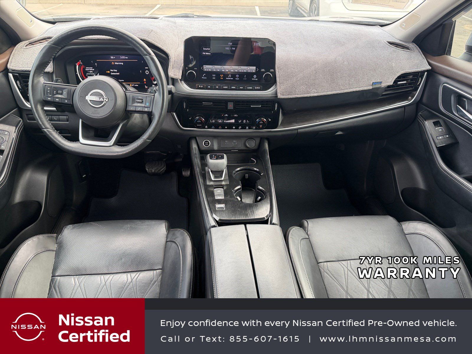 Certified 2023 Nissan Rogue Platinum w/ Platinum Premium Package FWD image 12