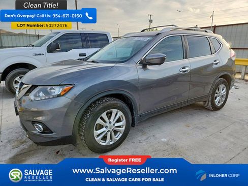 Used 2016 Nissan Rogue SV w/ SV Premium Package image 1