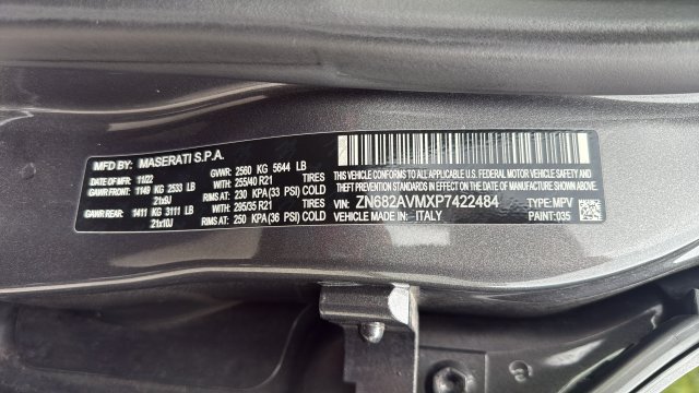 Used 2023 Maserati Grecale Modena AWD/4WD image 29