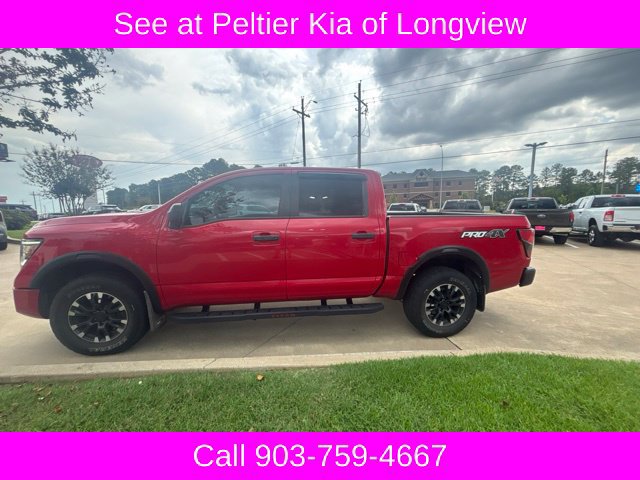 Used 2022 Nissan Titan PRO-4X w/ Off Road Protection Package AWD/4WD image 3