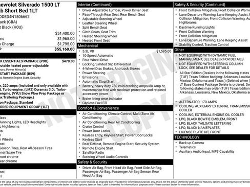 Used 2022 Chevrolet Silverado 1500 LT w/ LPO, Dark Essentials Package image 10