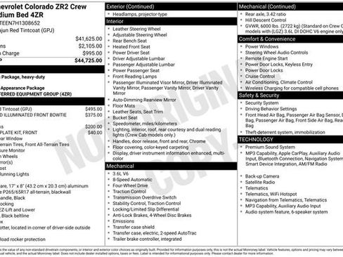 Used 2017 Chevrolet Colorado ZR2 AWD/4WD image 34