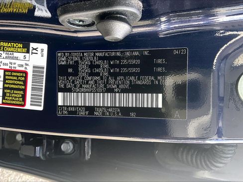 Used 2023 Toyota Highlander XSE AWD/4WD image 38