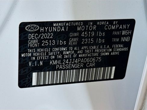 Used 2023 Hyundai Sonata Blue image 24
