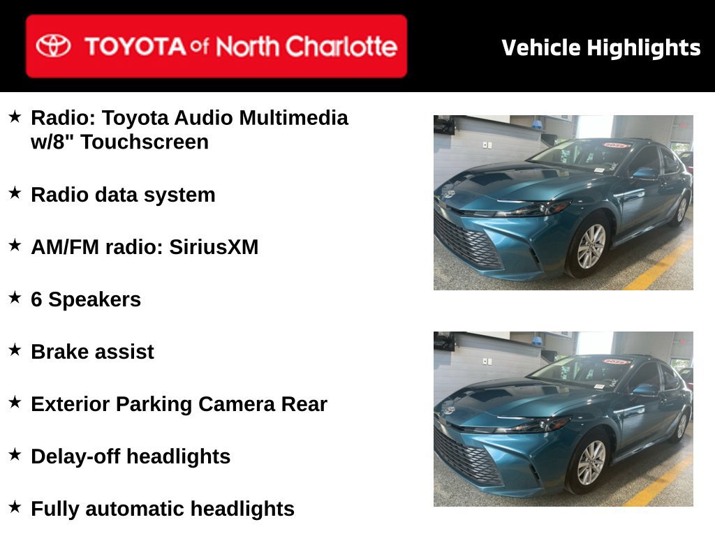 Used 2025 Toyota Camry LE FWD image 8