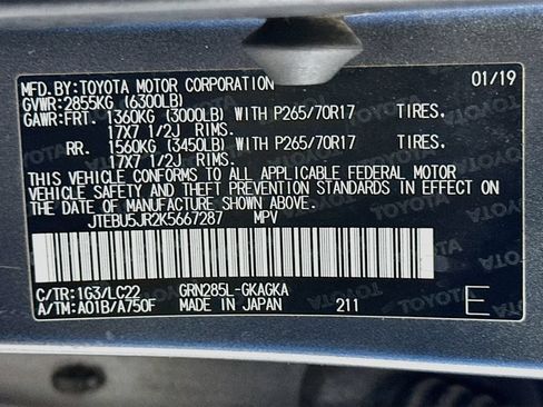 Used 2019 Toyota 4Runner TRD Off-Road Premium AWD/4WD image 31
