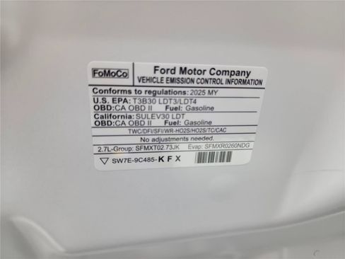 New 2025 Ford F150 XL w/ Equipment Group 103A High AWD/4WD image 12