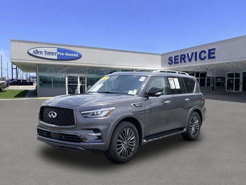 Used 2023 INFINITI QX80 Premium Select w/ Cargo Package AWD/4WD image 4