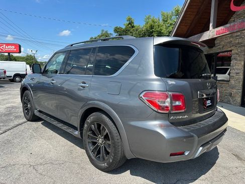 Used 2019 Nissan Armada Platinum w/ Captain's Chairs Package AWD/4WD image 3