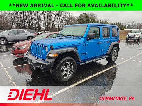 Used 2022 Jeep Wrangler Unlimited Sport S w/ Sun And Sound Package image 1