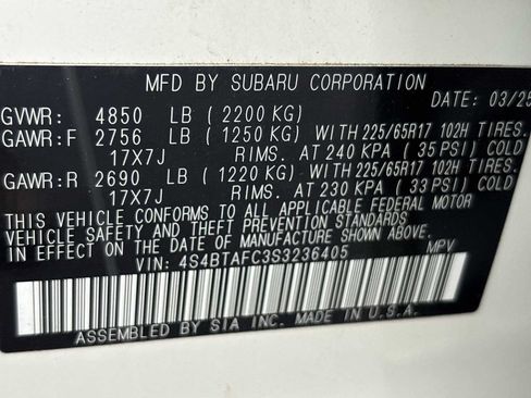 Used 2025 Subaru Outback Premium AWD/4WD image 34