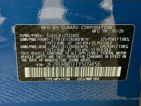 New 2026 Subaru Outback Wilderness image 31