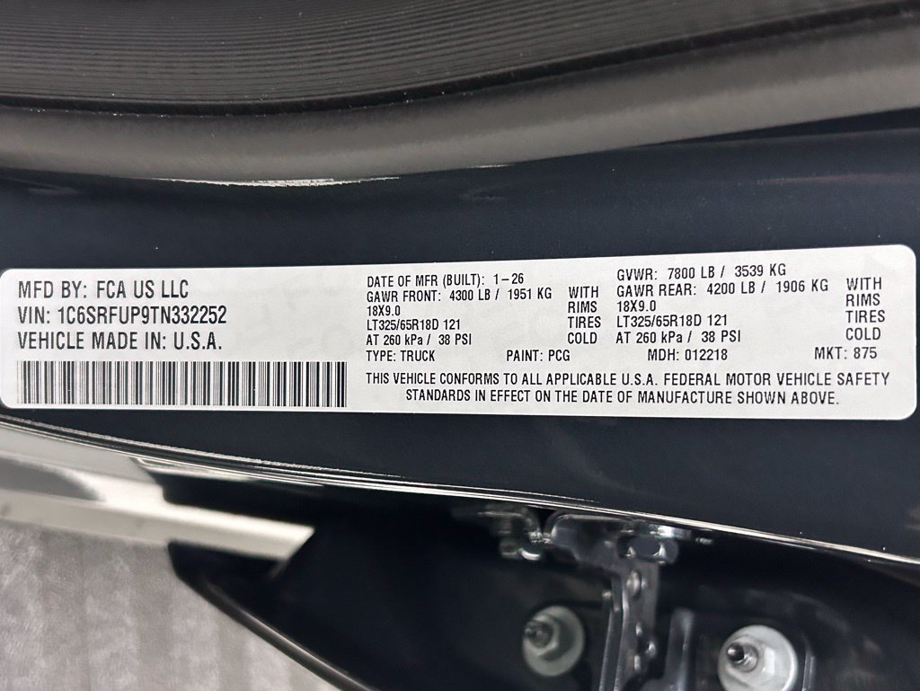New 2026 RAM 1500 RHO w/ RHO Level 1 Equipment Group AWD/4WD image 24