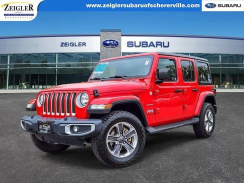 Used 2020 Jeep Wrangler Unlimited Sahara AWD/4WD image 1
