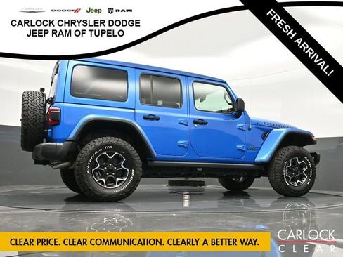 Used 2023 Jeep Wrangler Unlimited Rubicon 4xe w/ Steel Bumper Group image 36