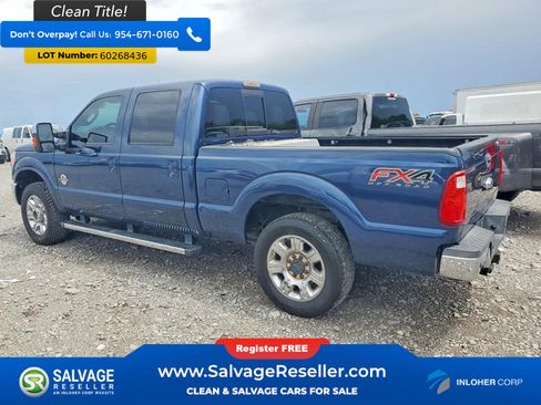 Used 2014 Ford F250 Lariat w/ Lariat Ultimate Package AWD/4WD image 3