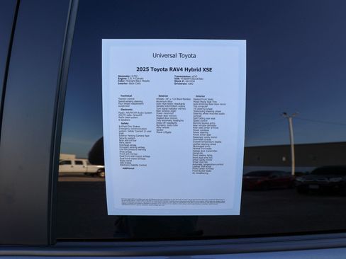 Used 2025 Toyota RAV4 XSE AWD/4WD image 46