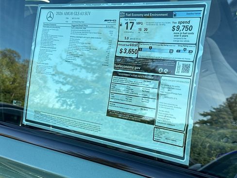 New 2026 Mercedes-Benz GLS 63 AMG AMG 63 image 31