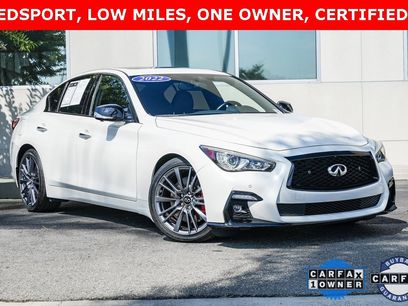 Certified 2022 INFINITI Q50 Red Sport 400