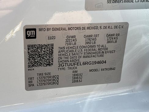 Used 2024 GMC Sierra 1500 AT4X AWD/4WD image 28