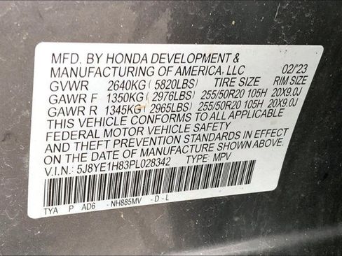 Certified 2023 Acura MDX SH-AWD w/ Advance Package image 32