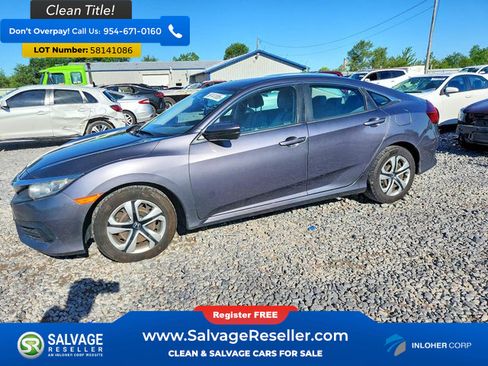 Used 2017 Honda Civic LX image 1