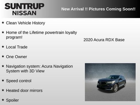 Used 2020 Acura RDX FWD w/ Technology Package image 5