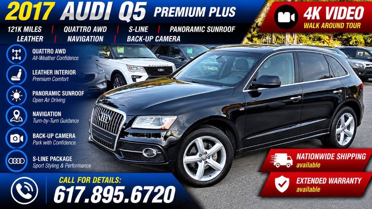 Used 2017 Audi Q5 2.0T Premium Plus w/ Technology Package AWD/4WD image 1
