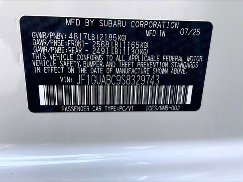 Used 2025 Subaru Impreza 2.0i AWD/4WD image 33