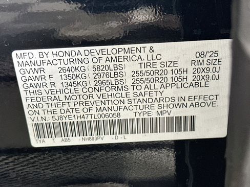 Used 2026 Acura MDX w/ Technology Package AWD/4WD image 12