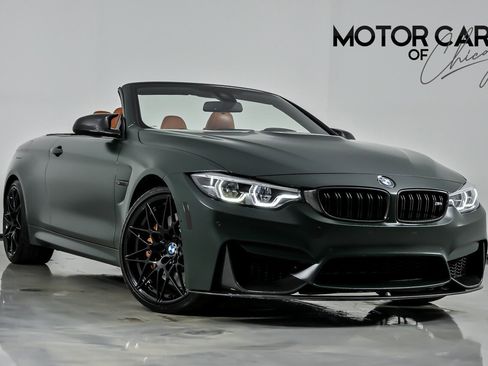 Used 2020 BMW M4 Convertible w/ Competition Package RWD image 1