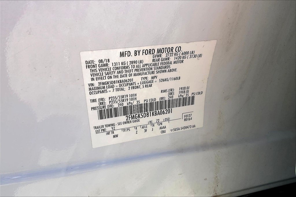 Used 2019 Ford Flex Limited FWD image 31