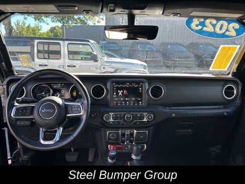 Certified 2023 Jeep Wrangler Unlimited Rubicon 4xe w/ Steel Bumper Group AWD/4WD image 13