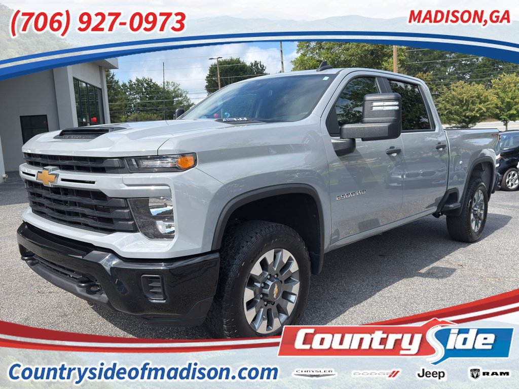 Used 2025 Chevrolet Silverado 2500 Custom w/ Custom Convenience Package AWD/4WD image 1