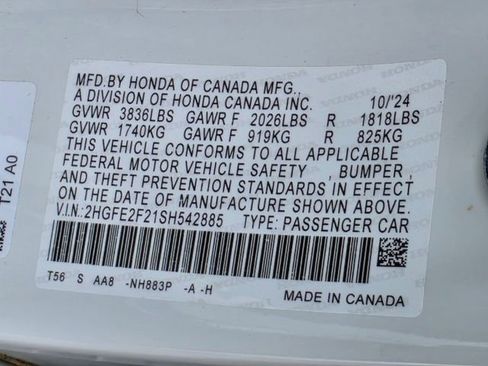 Used 2025 Honda Civic LX image 32