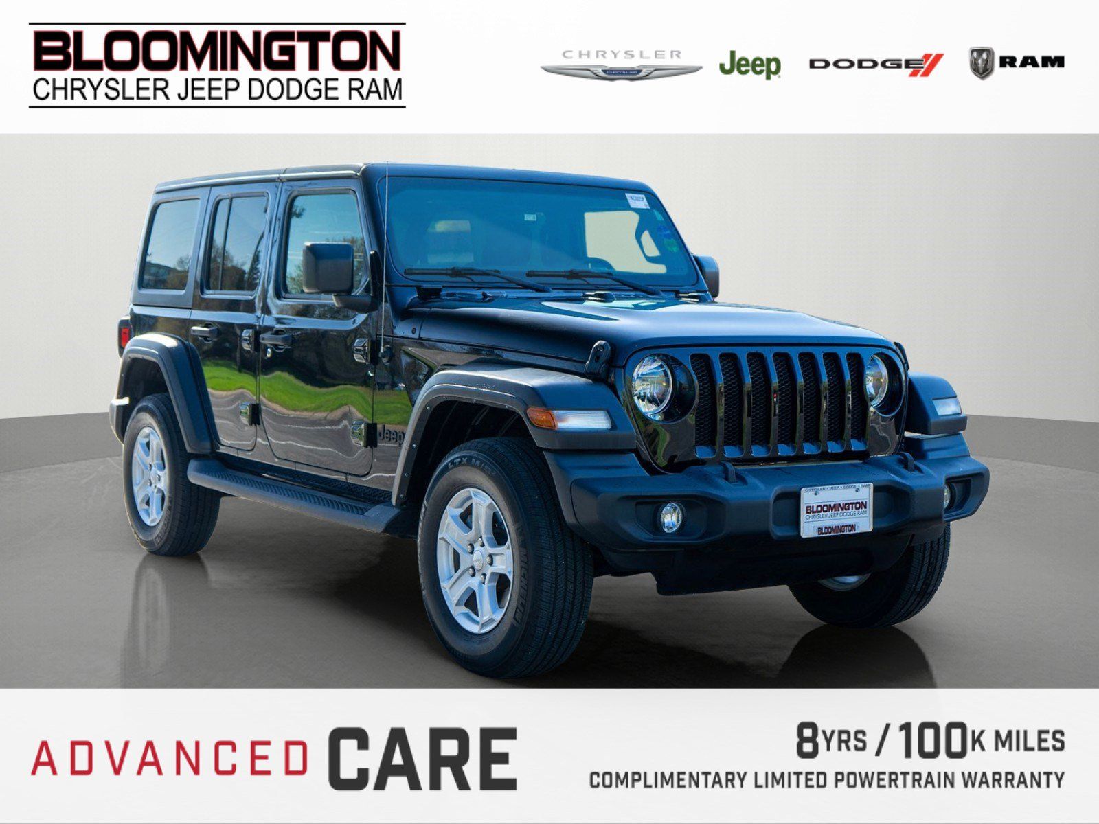 Used 2022 Jeep Wrangler Unlimited Sport AWD/4WD image 1