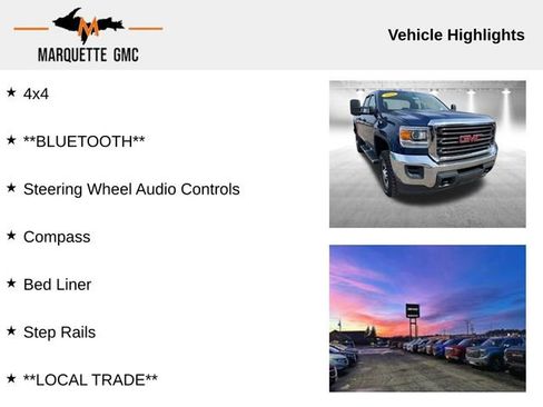 Used 2016 GMC Sierra 2500 4x4 Double Cab image 3