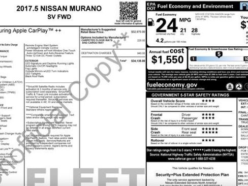 Used 2017 Nissan Murano SV image 3