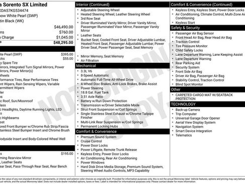 Used 2019 Kia Sorento SX AWD/4WD image 25