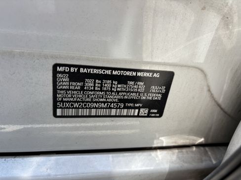 Used 2022 BMW X7 xDrive40i w/ Executive Package AWD/4WD image 38