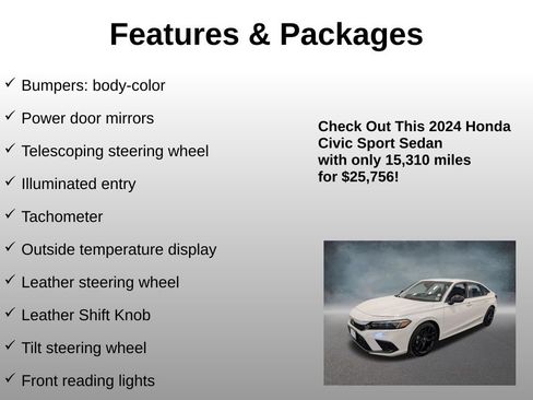 Used 2024 Honda Civic Sport image 20