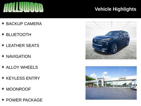 Used 2025 INFINITI QX80 Luxe RWD image 3