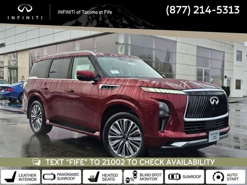 New 2025 INFINITI QX80 Sensory w/ Premium Cargo Package image 1