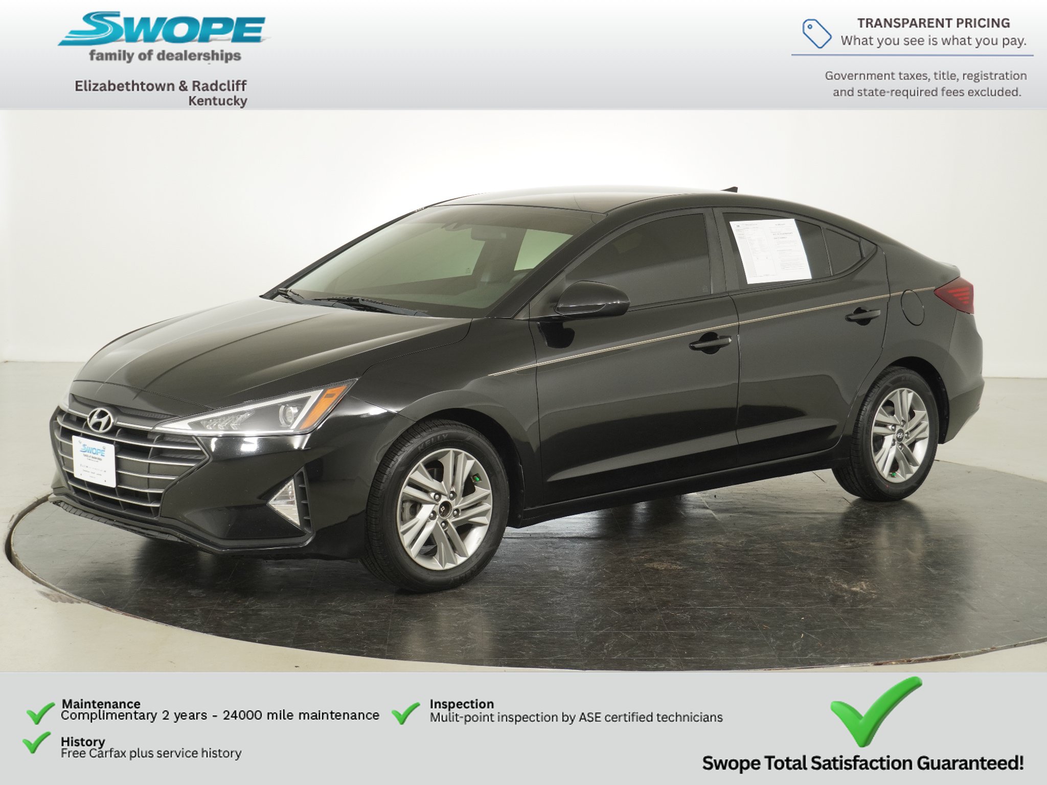 Used 2020 Hyundai Elantra SEL w/ Cargo Package (C1) FWD image 7