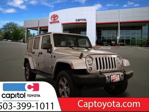 Used 2018 Jeep Wrangler Unlimited Sahara image 1