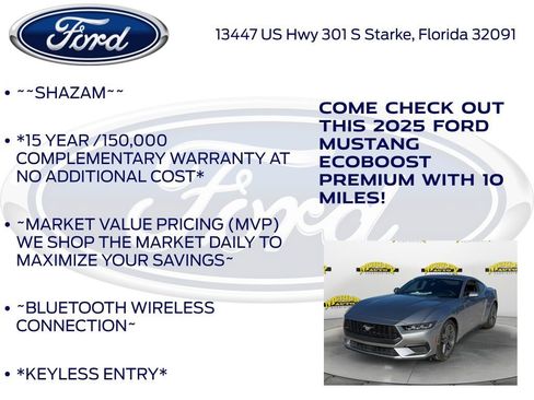 New 2025 Ford Mustang Premium image 5