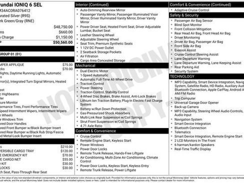 Used 2024 Hyundai Ioniq 6 SEL image 2