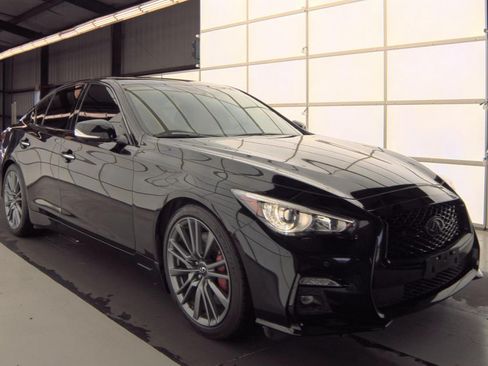 Used 2023 INFINITI Q50 Red Sport 400 w/ Black Opal Edition RWD image 4